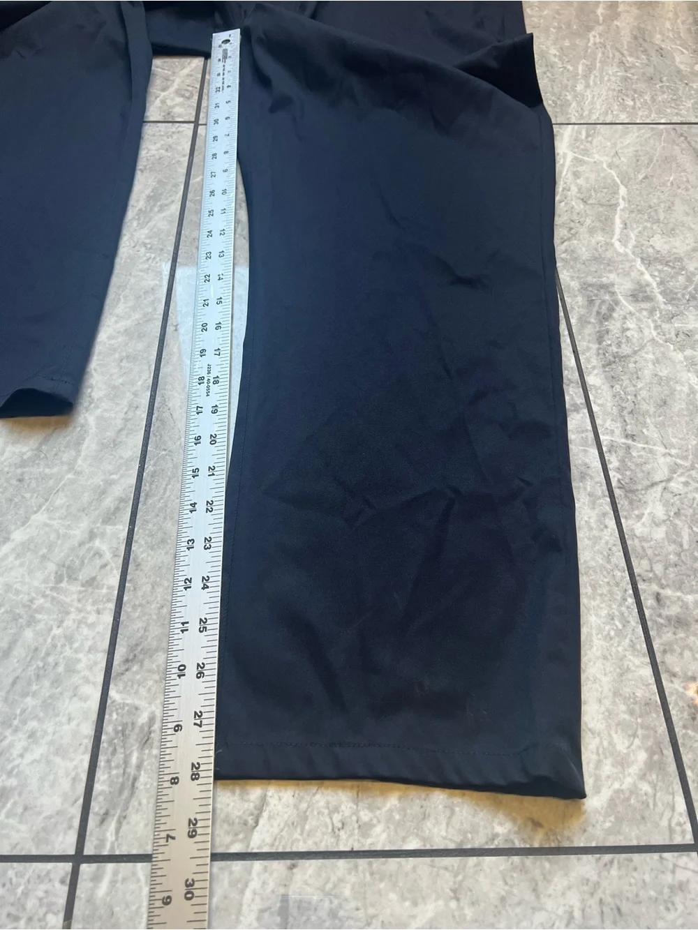 TravisMathew Mens Black Performance Golf Pants Size 40 Black 100% Polyester Tech